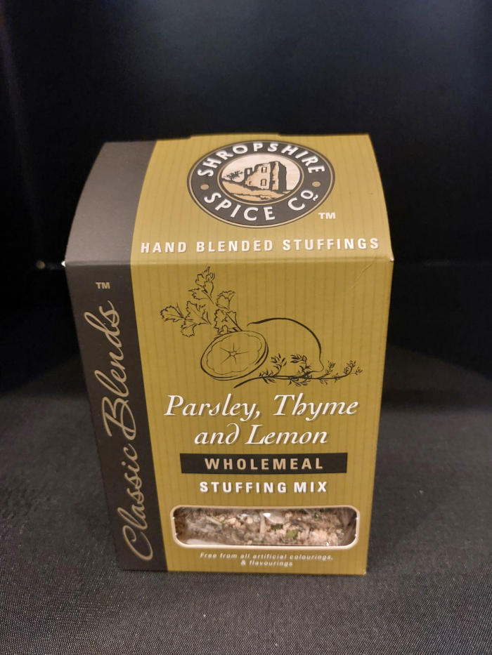 The Surrey Butchers: Shropshire Spice Co - Parsley, Thyme & Lemon Wholemeal Stuffing Mix - 150g